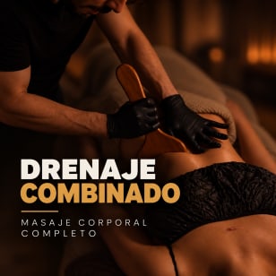 Drenaje Combinado: masaje corporal completo · 90 min