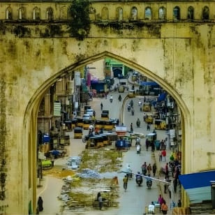 Tour a piedi della vecchia città a Charminar