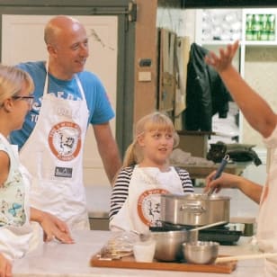 Curso de cocina italiana: Preparación de pizza y helado