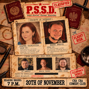 Comedy  Cha Cha: PSSD - Post Soviet Stress Disorder - Zhanna & Marek