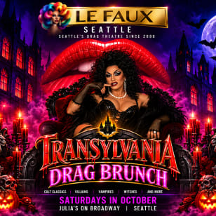 Transylvania Drag Brunch: Halloween Drag Show in Seattle