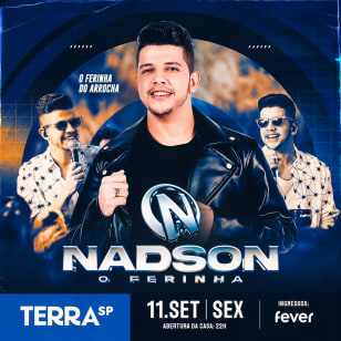 Show do Nadson O Ferinha no Terra SP