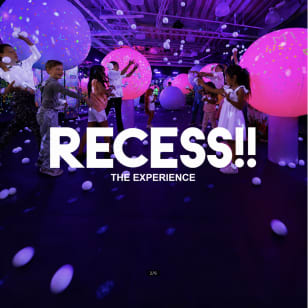 RECESS!! - NYC's First Indoor Blacklight Snowball Fight