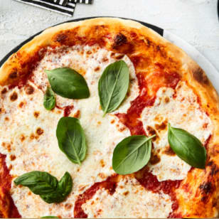 Hausgemachte Pizza-Party