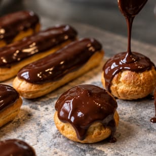 French Pastry: Eclairs & Profiteroles: New York City