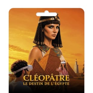 Cléopâtre : Le destin de l'Égypte - Carte Cadeau