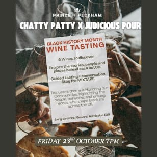 CHATTY PATTY X JUDICIOUS POURS: WINE TASTING