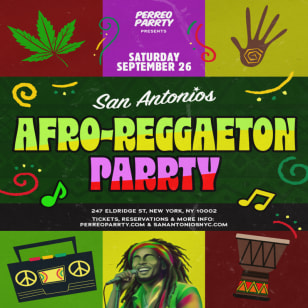 Afro Reggaeton Party at The #1 Latin Bar NYC