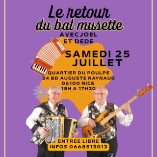 Il ritorno del Bal Musette con Joël e Dédé