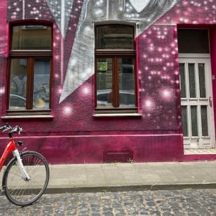 Tour in bici di street art Colonia (inglese)