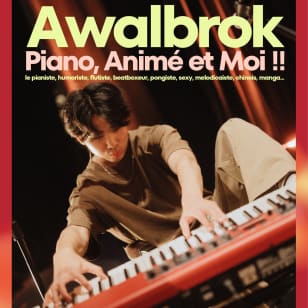 Awalbrok en 'Piano, Animé, y Yo' en el teatro BO Saint-Martin