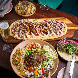 20 £ Menú de inspiración mediterránea
