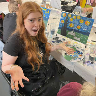 Malworkshop bei Finch's