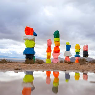 7 Magic Mountains Tour e Las Vegas Sign su una Slingshot
