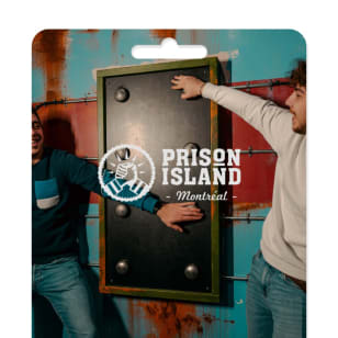 Prison Island Montréal - Gift Card