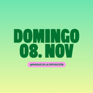 Piknic Électronik Lima | Nov 8