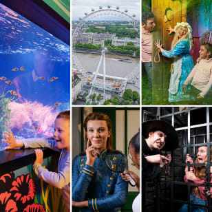 SEA LIFE London Aquarium + London Eye + Madame Tussauds + London Dungeon + Shrek’s Adventure