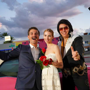Elvis Wedding at The Little Vegas Chapel including Limousine Transportation