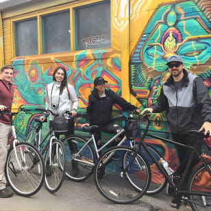 Promenade à vélo dans le centre-ville de Denver