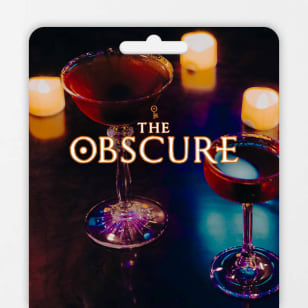 The Obscure: Destilería y Coctelería - Tarjeta regalo