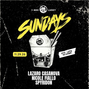Sundays: Lazaro Casanova, Nicole Fiallo, Spyridon