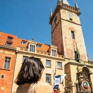 Pražský orloj: Vstupenka + Úvod + Volitelný zvukový průvodce