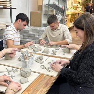 Ceramics Workshop with Wine at WAKU - Barcelona