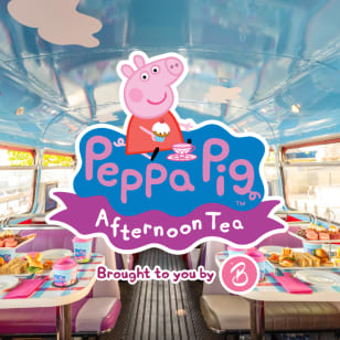 Peppa Pig Afternoon Tea London Sightseeing Bus Tour