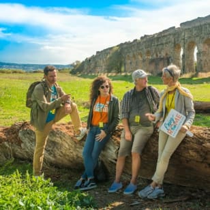 Appia Antica e Catacombe di San Callisto Roma: Tour guidato + Trasferimento