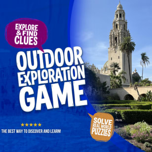 San Diego : Balboa Park Adventure, un jeu d'exploration en plein air