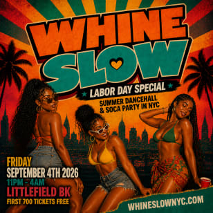 WHINE SLOW – Die verführerischeste Labor Day Party in New York