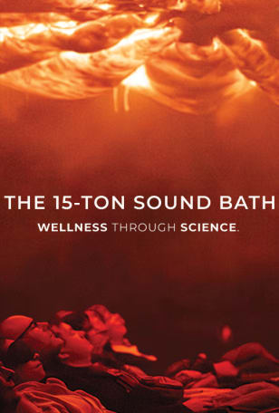 Das 15-Tonnen-Sound Bath: Ein flauschiges Wolkenerlebnis