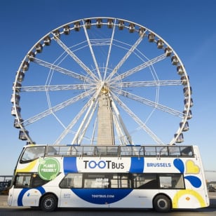 Visita a Bruxelles Hop-on Hop-off in autobus elettrico