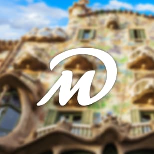 TOP Barcelona: Guided Tour with Your Mobile Phone