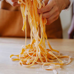 Handgemachte Pasta mit Pomodoro-Sauce: Philadelphia