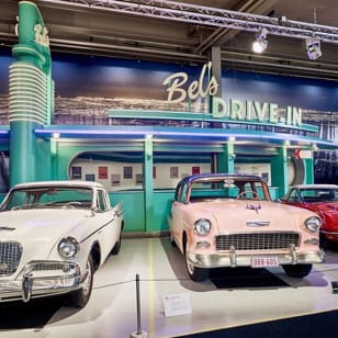 Eintrittskarte für das Autoworld Museum