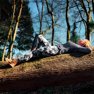 Halbtägiges Forest Bathing und Yoga in Brightons Wäldern