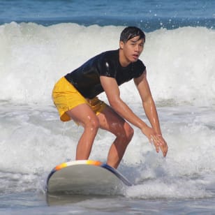 clase de surf en grupo de 2 horas en Miami Beach
