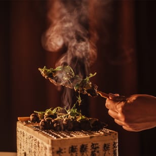 Buffet mit Nikkei-Küche Im Restaurant Genko