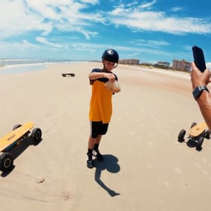Familienspaß am Strand