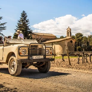 Weinberg-Tour und Cava in Penedès sowie 4x4 Weinberg-Erlebnis von Barcelona