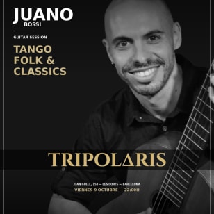 Intimate Guitar Session: Tango, Folk & Classics with Juano Bossi + Signature Cocktail