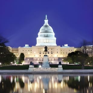 Night City Tour mit optionaler Air & Space oder Washington Monument