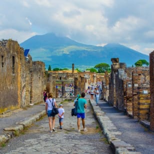 Pompei: Reservierter Eintritt