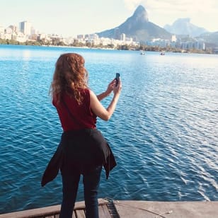 Visita a Lagoa y Parque Lage en patinete eléctrico
