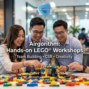 Airgorithm: LEGO®steine Team Building, Kreativität & CSR Workshop