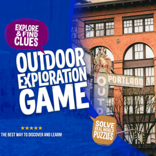 Juego de exploración al aire libre «El robo del halcón peregrino» en Portland
