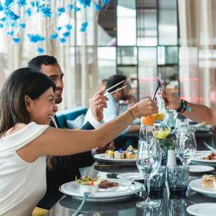 Unbegrenzter Brunch im Hotel Hyatt Regency Barcelona Tower