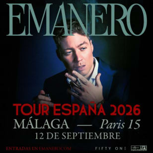 EMANERO TOUR 2026 in Malaga ( Sala Paris 15)