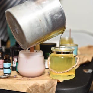 Spring Sip & Smell Candle-Making Experience